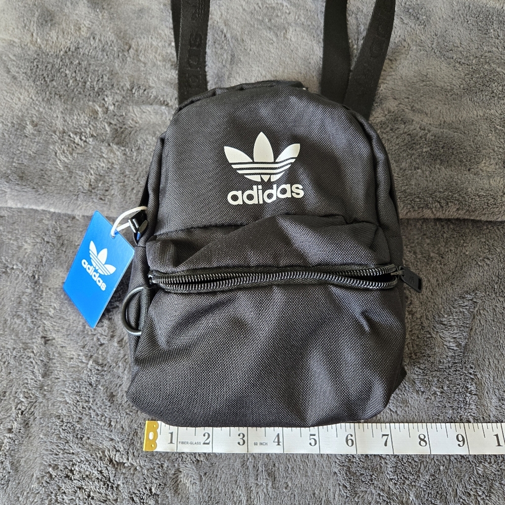 Adidas Mini Backpack Black - Picture 7 of 8
